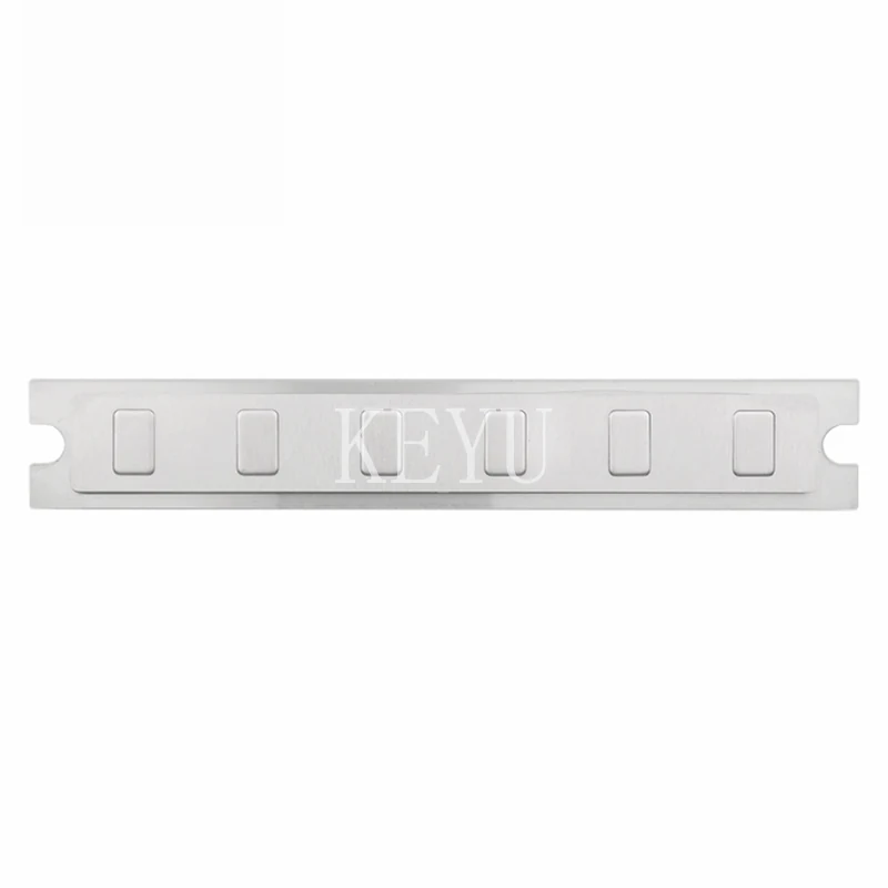 KY-2030-3 brushed SUS304 stainless steel side keypad with PIN output