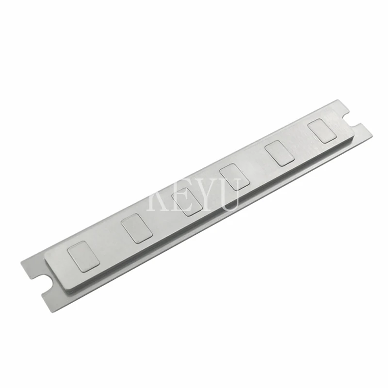 KY-2030-3 metal side keypad rear view showing PIN interface and mounting points