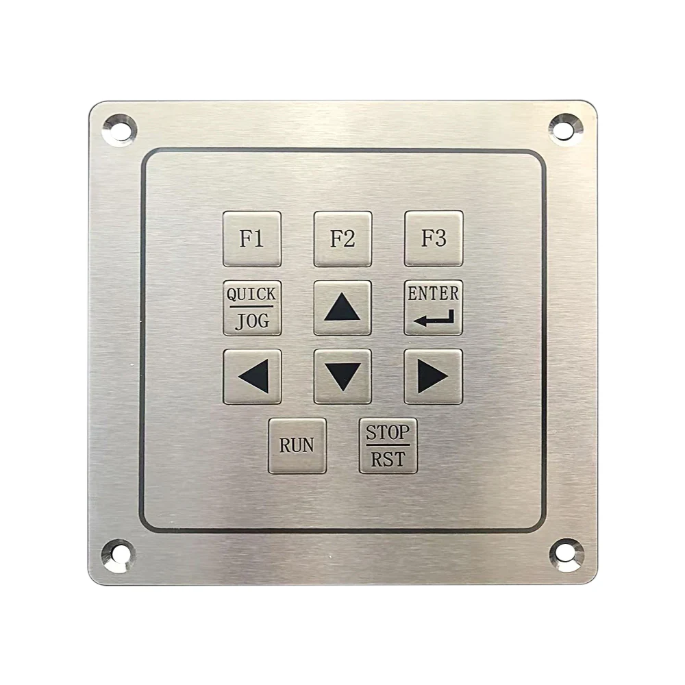 KY-2240B metal numeric keypad with 11 SUS304 brushed stainless steel keys