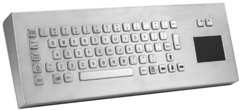 KY-FB-DT-B metal explosion proof keyboard shown with explosion-proof isolation grid