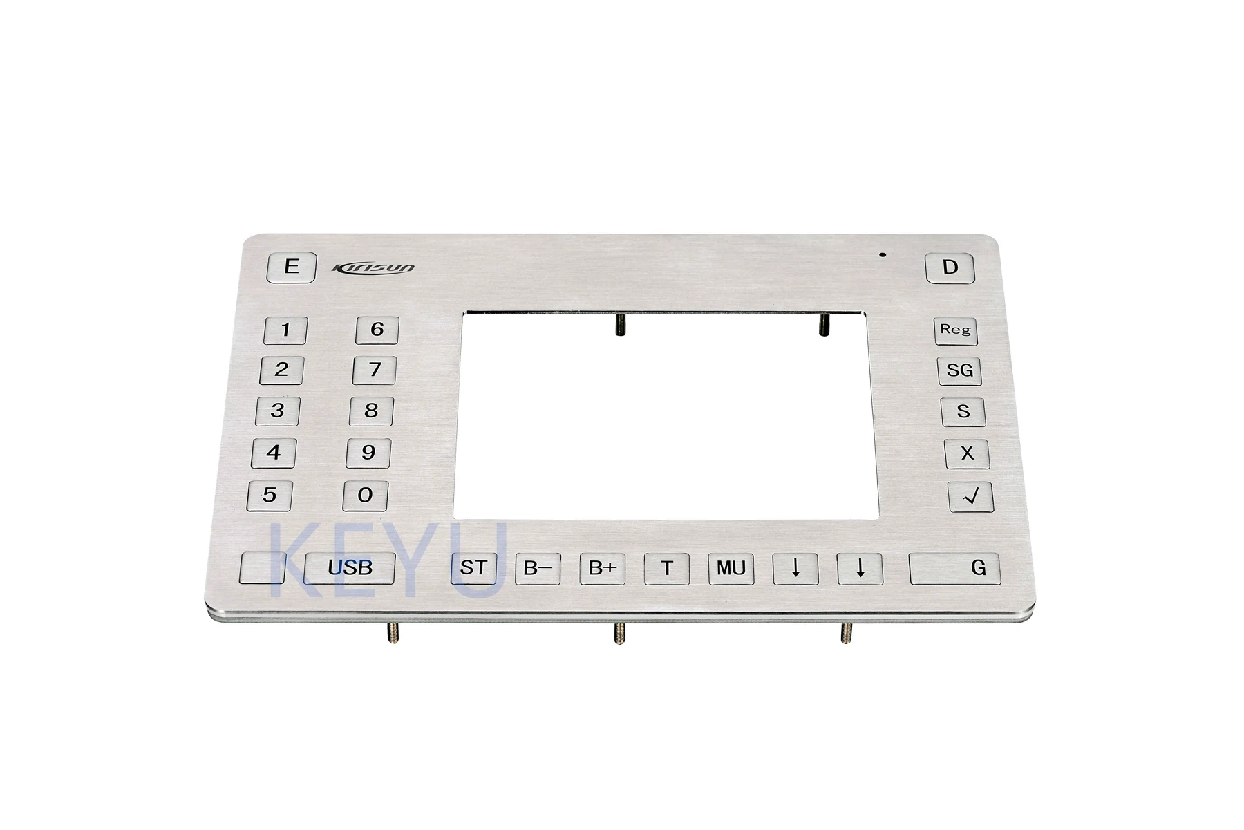 KY-KLX01 brushed SUS304 stainless steel USB metal keypad