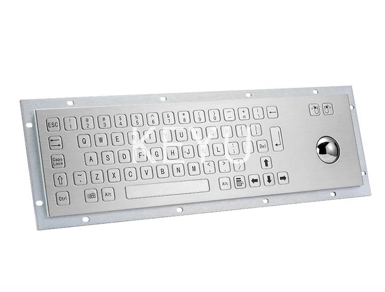 Detail of KY-PC-B stainless steel keys with 0.45mm short travel action