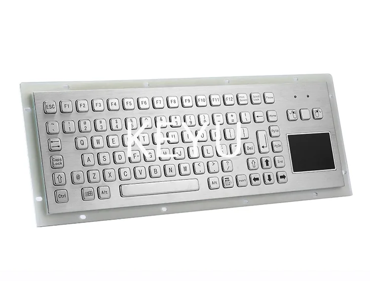 KY-PC-F2T stainless steel keyboard 392*135 mm front panel