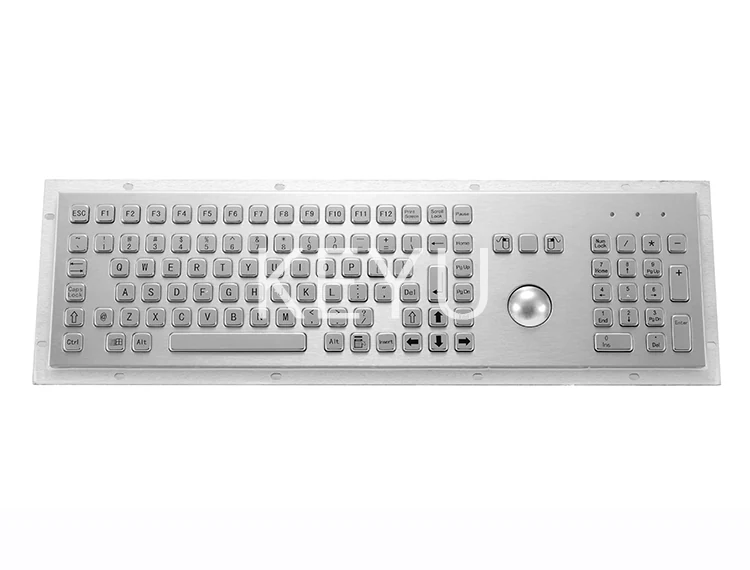 KY-PC-F3 full size industrial metal keyboard with 106 keys