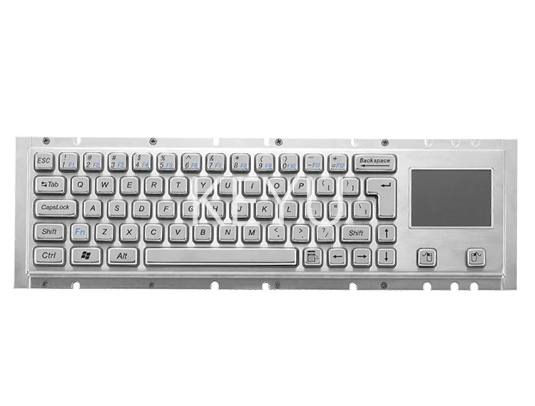KY-PC-HT metal mechanical keyboard with Cherry keyswitches and touchpad