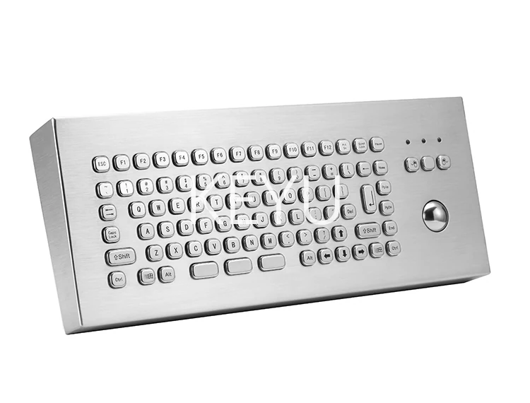 KY-PC-MINI2-DESK metal keyboard with integrated pointing device
