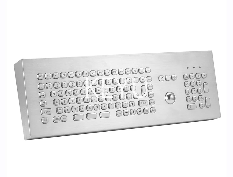 KY-PC-MINI3-DESK 396*121 mm metal keyboard top view