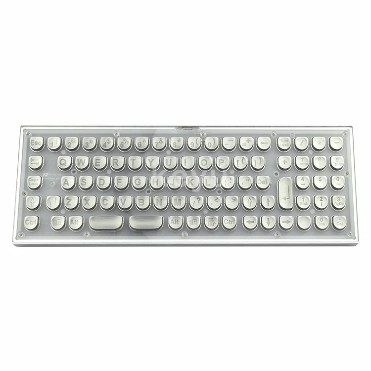 KY-PC-Z metal keyboard manufactured by KEYU in Shenzhen