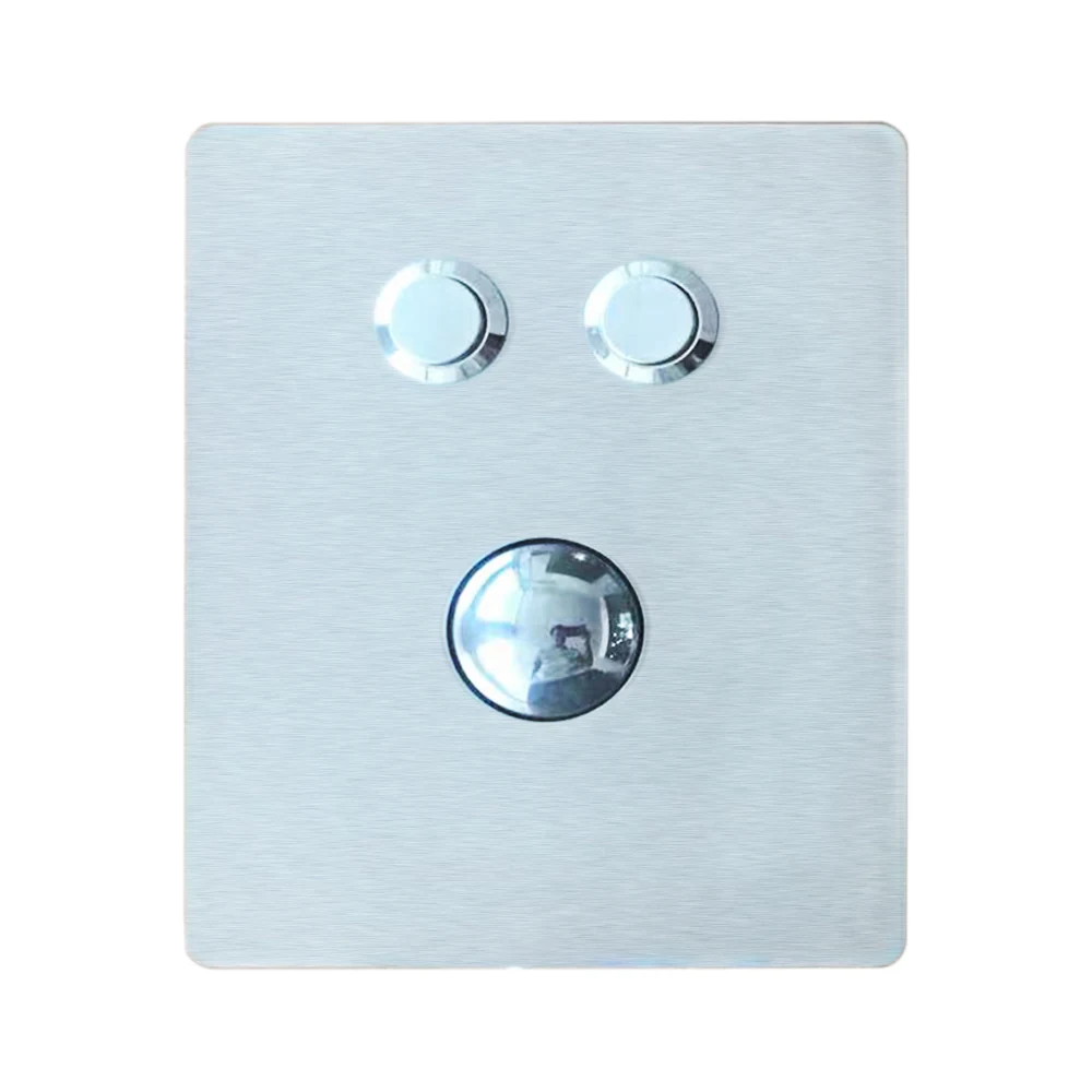 KY-TB-38-C1 stainless steel panel keyboard front view