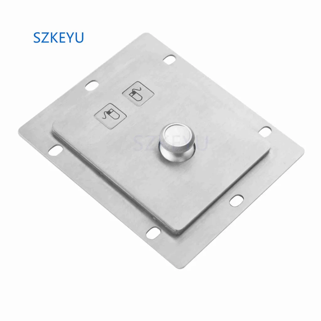 Stainless steel trackball panel manufactured by KEYU