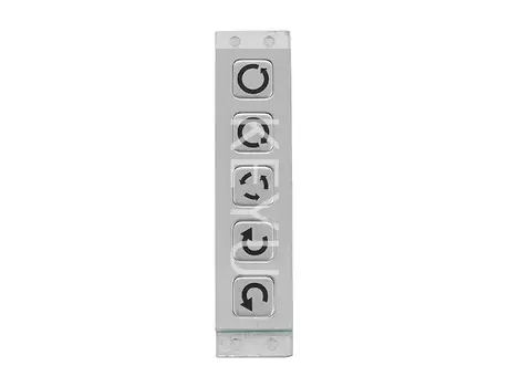 KY2026 compact stainless steel side keypad with 98*26mm front panel