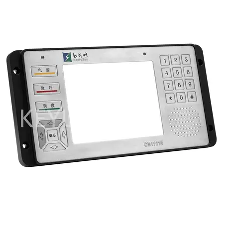 KY-2220B customized 304 stainless steel control keyboard for metro systems