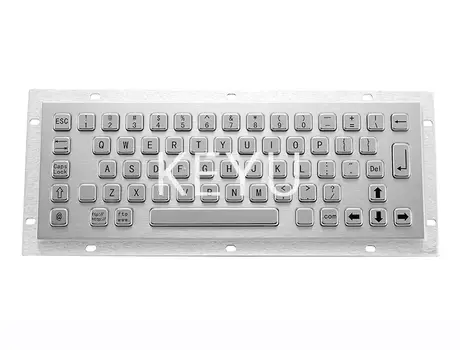KY-PC-C IP65 metal kiosk keyboard with stainless steel buttons