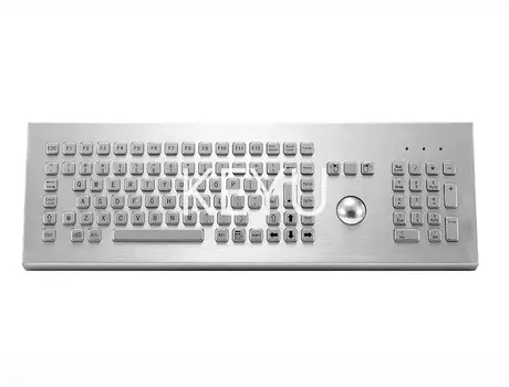 KY-PC-F3-DESK stainless steel desktop keyboard with numeric keypad