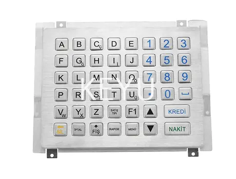 KY-PC-HHCT5 industrial stainless steel keyboard with 154*120 mm panel