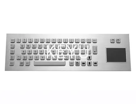KY-PC-IT IP65 stainless steel industrial keyboard with 60x44mm touchpad