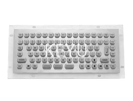 KY-PC-MINI1 small format stainless steel keyboard 244*103 mm face