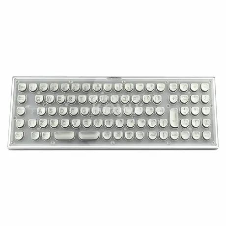 KY-PC-Z metal keyboard manufactured by KEYU in Shenzhen