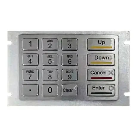 KY2145A stainless steel encrypting PIN pad with 145*100 mm front panel