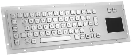 KY-FB-DT-A explosion proof stainless steel keyboard with touchpad and 66 buttons