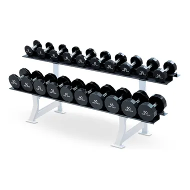 Dumbbell Rack-Double F1-3008 plate loaded strength made by KIC FITNESS