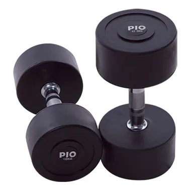 Pro Style Rubber Dumbbell A02-B accessories and crossfit made by KIC FITNESS