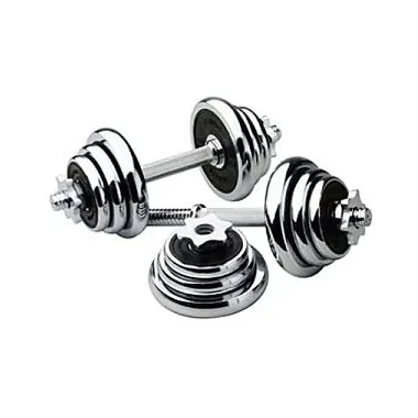Chrome Handle Dumbbell A21-B accessories and crossfit made by KIC FITNESS