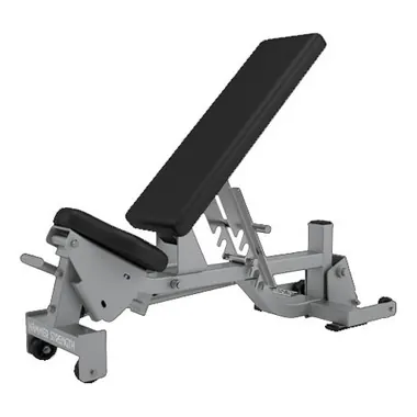 Adjustable Bench with Locking System F1-6010 plate loaded strength made by KIC FITNESS