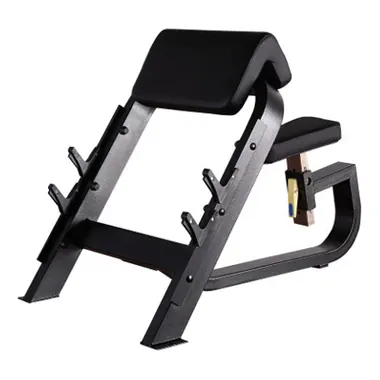 Seated Preacher Curl D27 pin loaded strength made by KIC FITNESS