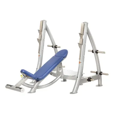 Incline Olympic Bench R1-23 pin loaded strength made by KIC FITNESS