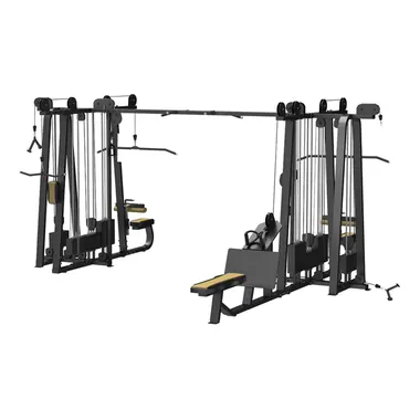Jungle Machine(8-stack) D08-B pin loaded strength made by KIC FITNESS