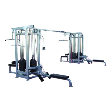 Jungle Machine(8-stack) D08-E pin loaded strength made by KIC FITNESS