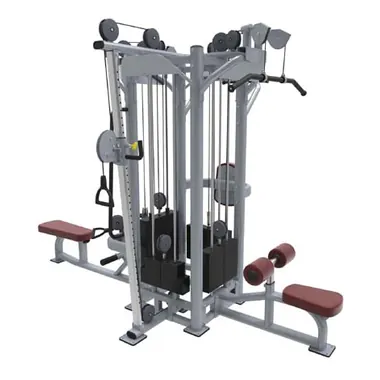 Cable Jungle(4-Stack) T40-A pin loaded strength made by KIC FITNESS