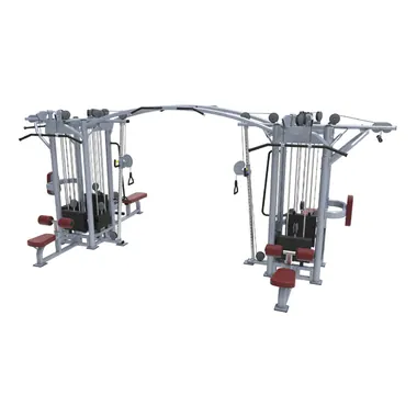 Cable Jungle(8-Stack) T40-C pin loaded strength made by KIC FITNESS