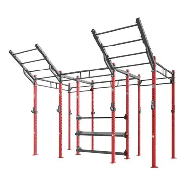 Rig with Center Storage and Wings F1-7004 plate loaded strength made by KIC FITNESS