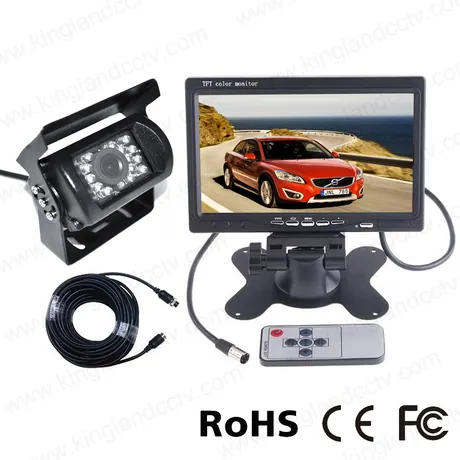 7 Inch Car Rear View Monitor Tractor Truck Reverse Camera System (KL-S7301)