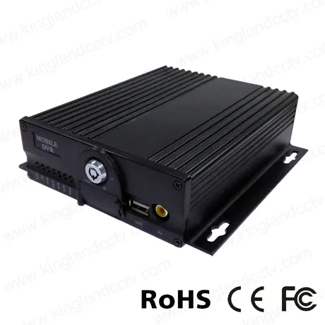 4CH AHD Mobile DVR with SD Card Recorder