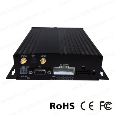4CH AHD Mobile DVR with SD Card Recorder