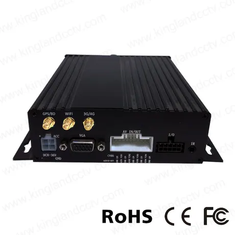 4CH AHD Mobile DVR with SD Card Recorder
