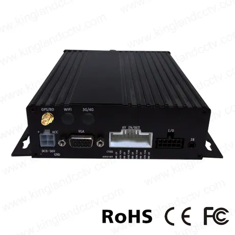 4CH AHD Mobile DVR with SD Card Recorder