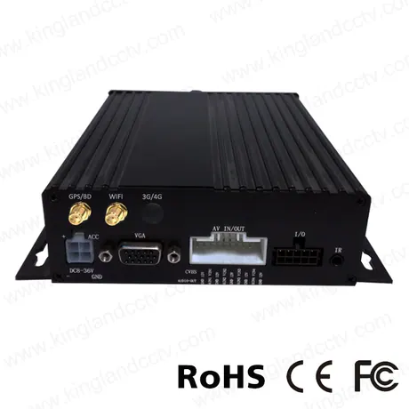 4CH AHD Mobile DVR with SD Card Recorder