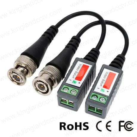 Video Balun Passive 1080P AHD CVI Camera Power Balun