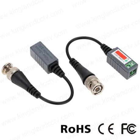 Video Balun Passive 1080P AHD CVI Camera Power Balun