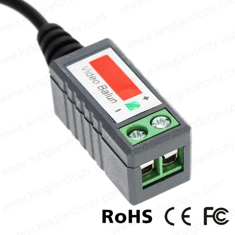 Video Balun Passive 1080P AHD CVI Camera Power Balun