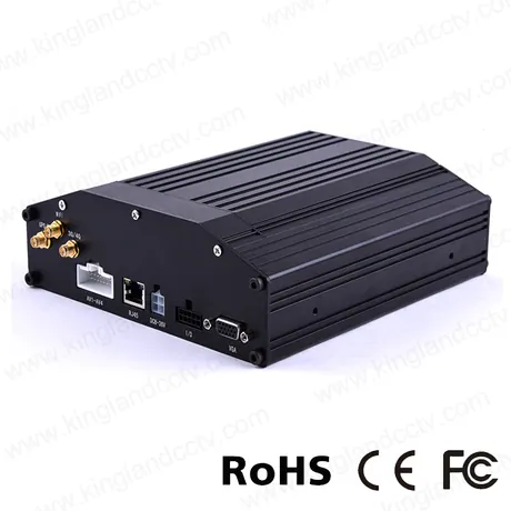 4CH 720P HDD SD Card 3G WIFI G-Sensor Vehicle MDVR