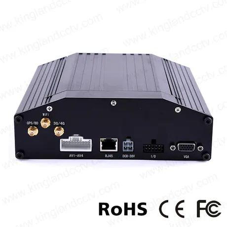 4CH 720P HDD SD Card 3G WIFI G-Sensor Vehicle MDVR