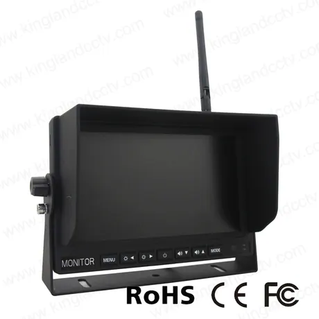 2.4Ghz Digital signal 7 inch 2CHs Wireless Reverse Camera System