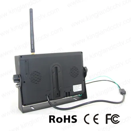 2.4Ghz Digital signal 7 inch 2CHs Wireless Reverse Camera System