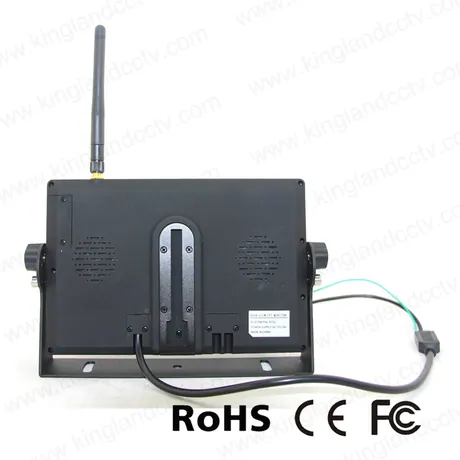 Wireless Digital 4CH Rear View Camera System