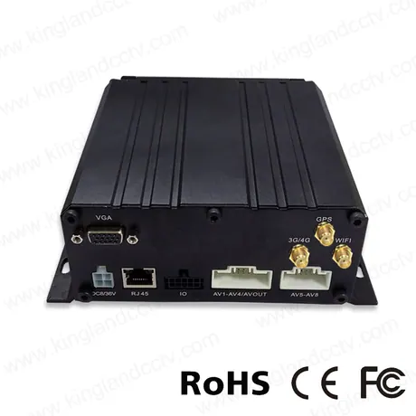 AHD HDD SD 1080P 6 Channel Mobile DVR